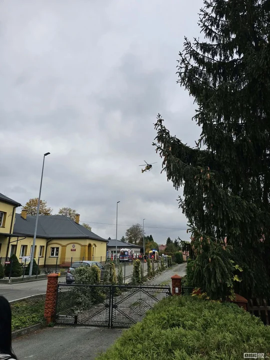Wypadek w powiecie krosnieńskim